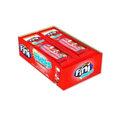 BALA FINI TUBES MORANGO CITRICO 15G