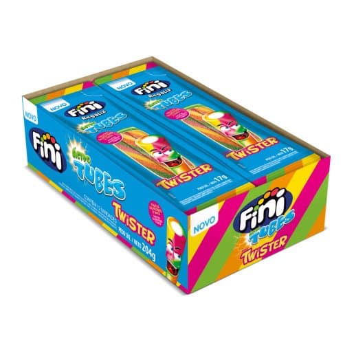 BALA FINI TUBES TWISTER CITRICO 15G