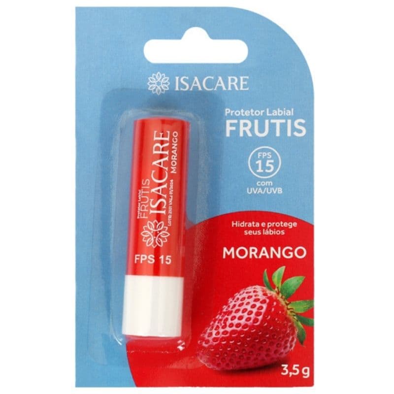 PROTETOR LABIAL FRUTIS MORANGO 15FPS 3,5G