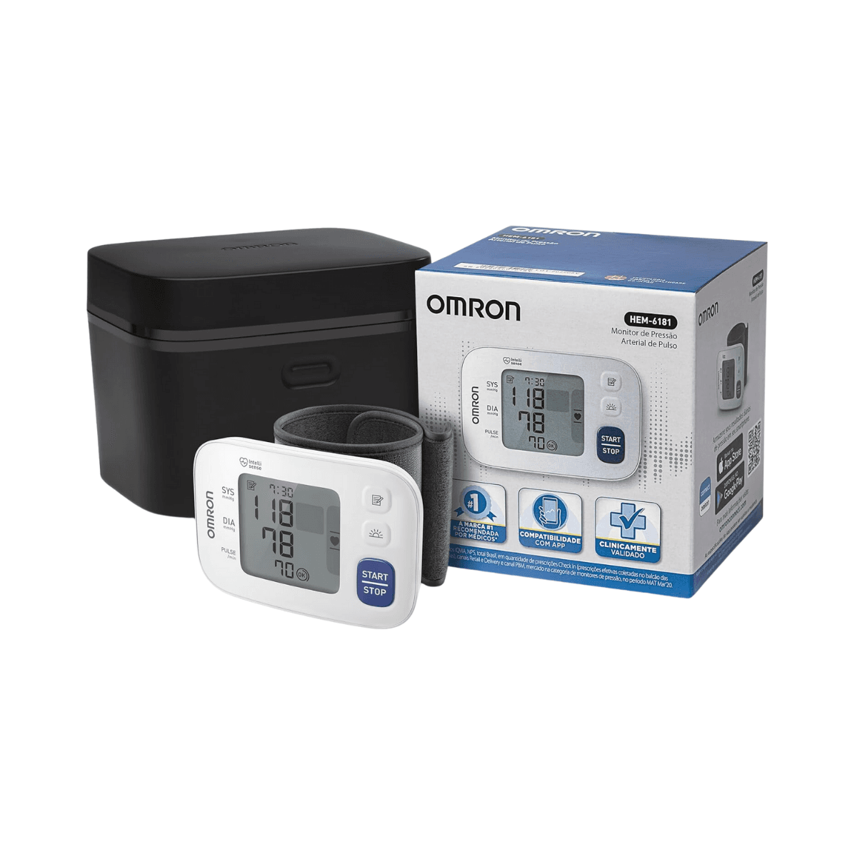APAR PRESSAO PULSO OMROM 6181