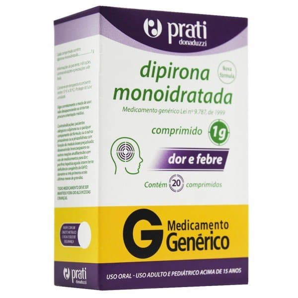 DIPIRONA 1G 20''S PRATI
