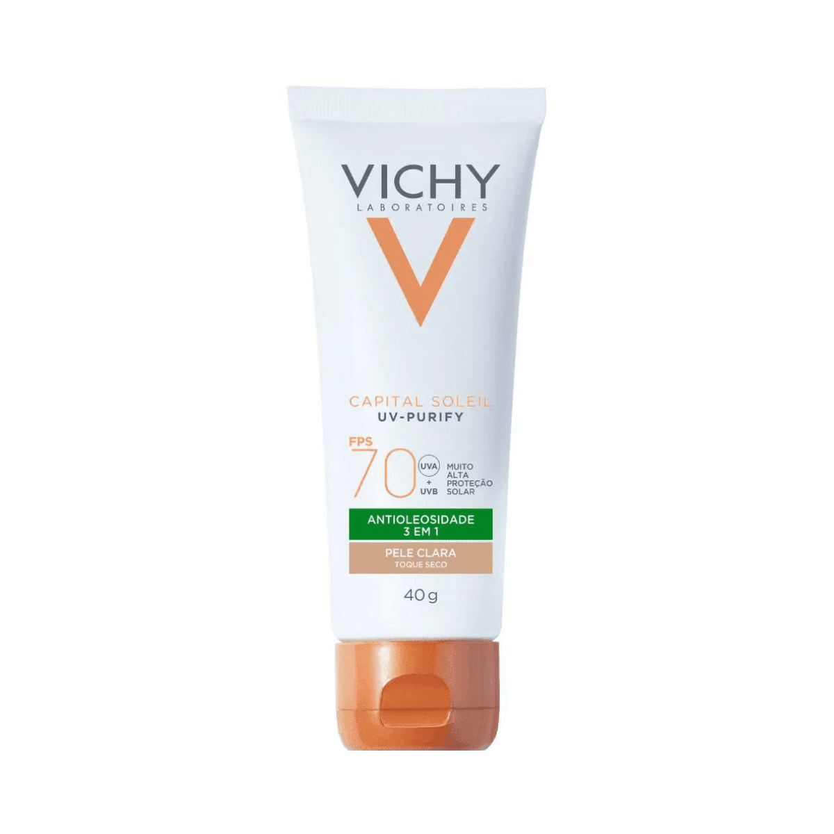 PROT SOL VICHY PURIFY CLARA FPS70 40G