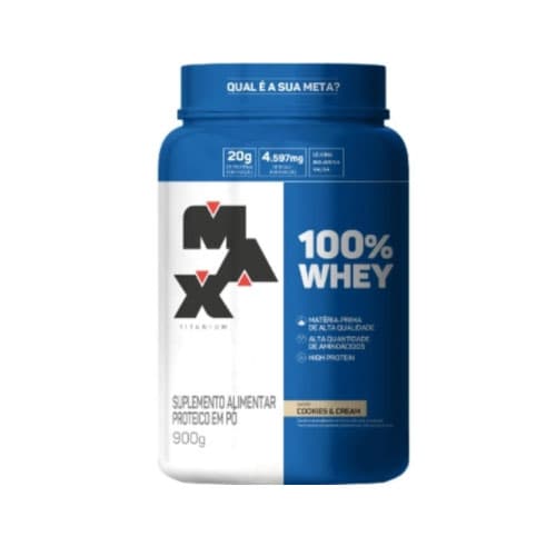 POTE 100% WHEY MAX TITANIUM COOKIES CREAM 900G