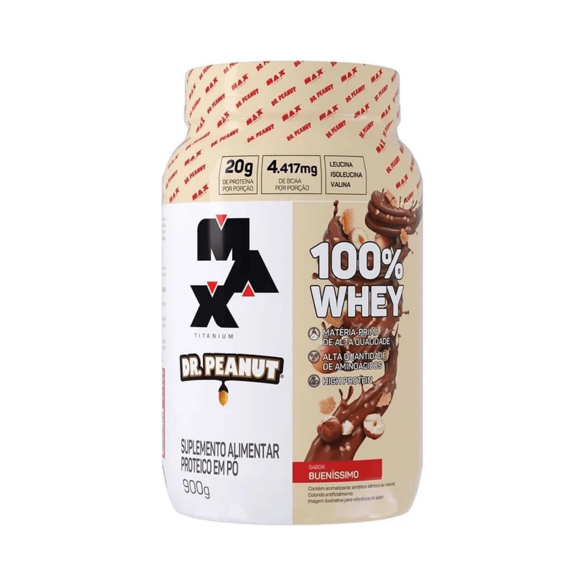POTE WHEY 100% PURE DR PEANUT BUENISSIMO 900G